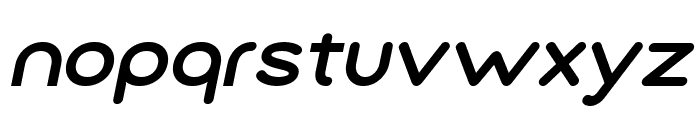 Royalstaf Bold Oblique Font LOWERCASE