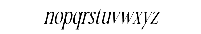 Royaltens Italic Font LOWERCASE
