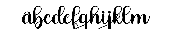 Royalty Saturday Font LOWERCASE