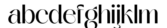 Roygen Display Regular Font LOWERCASE