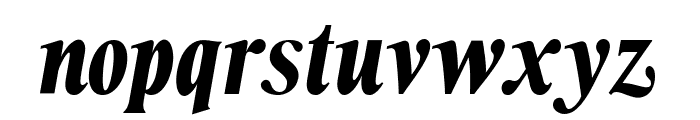 Roystorie Black Italic Font LOWERCASE