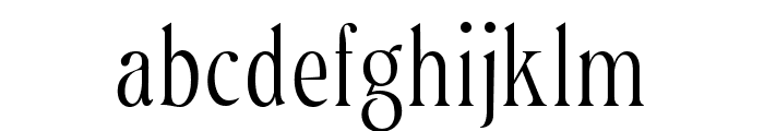 Roystorie Extra Light Font LOWERCASE