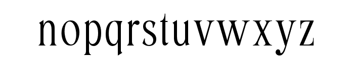 Roystorie-ExtraLight Font LOWERCASE