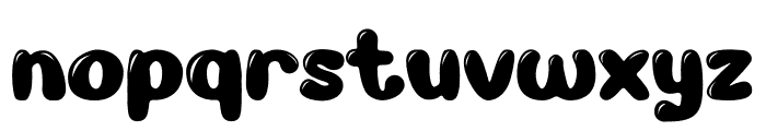 Rubber-Duck Font LOWERCASE