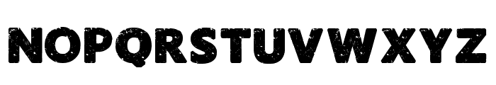 Rubber Rock Regular Font UPPERCASE