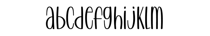 Rubbie Font LOWERCASE