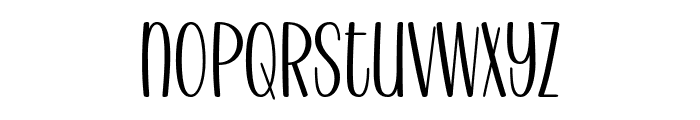 Rubbie Font LOWERCASE