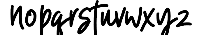 Rubellin Font LOWERCASE