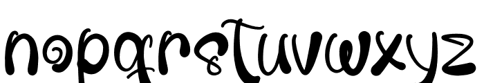 Rubickle Font LOWERCASE