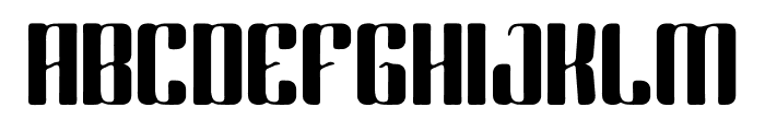 Ruboyan Font UPPERCASE