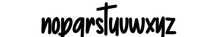 Ruby Dream Regular Font LOWERCASE