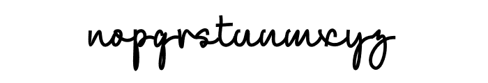 Rudalina Font LOWERCASE