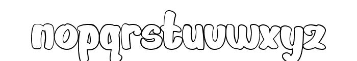 Rudekids Monoline Font LOWERCASE