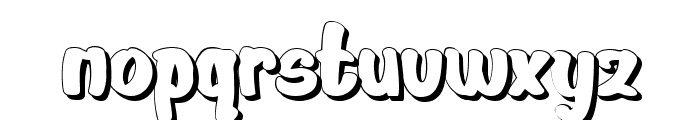 Rudekids Shadow Font LOWERCASE