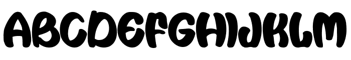 Rudekids Font UPPERCASE