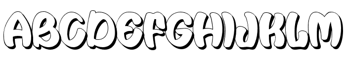 RudekidsShadow Font UPPERCASE