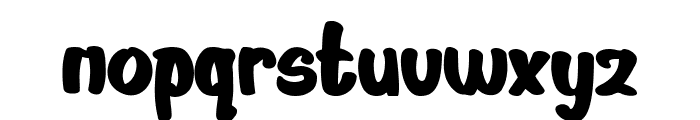 Rudekids Font LOWERCASE