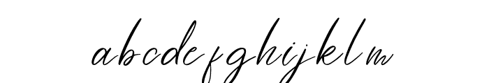 Ruderules-Regular Font LOWERCASE