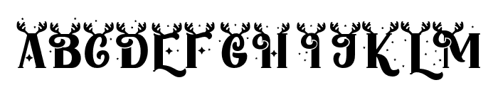 Rudolf-Regular Font UPPERCASE