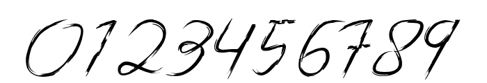 RufistBrush Font OTHER CHARS