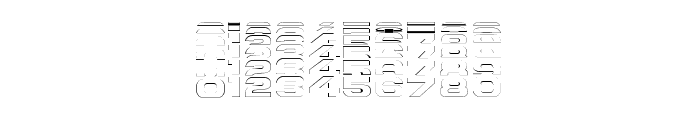 Rugen-ExpandedOutlineStacked Font OTHER CHARS