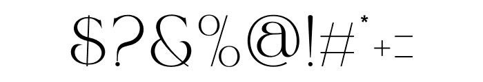 Rugifen Font OTHER CHARS