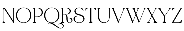 Rugifen Font UPPERCASE