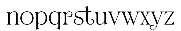 Rugifen Font LOWERCASE