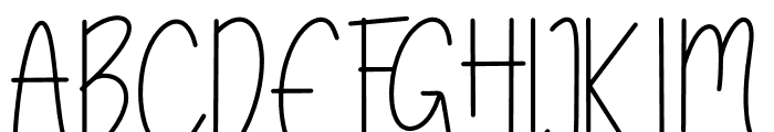Ruglhe Font UPPERCASE