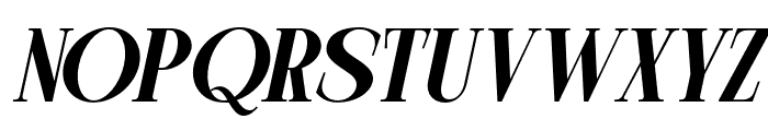 Rugola Italic Font UPPERCASE