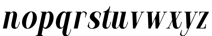 Rugola Italic Font LOWERCASE