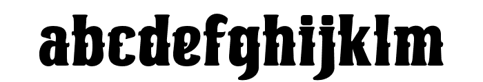 Ruihant-Regular Font LOWERCASE
