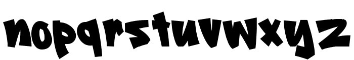 Ruizoo Gun Font LOWERCASE
