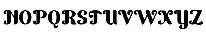 Rukishy-Regular Font UPPERCASE