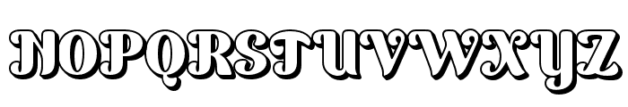 Rukishy-Shadow Font UPPERCASE