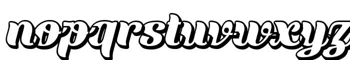 Rukishy-ShadowSlant Font LOWERCASE
