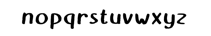 Rulita Font LOWERCASE