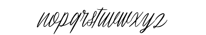 Rulladinore Font LOWERCASE