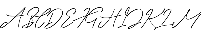 Rumangsa Calligraphy Font UPPERCASE