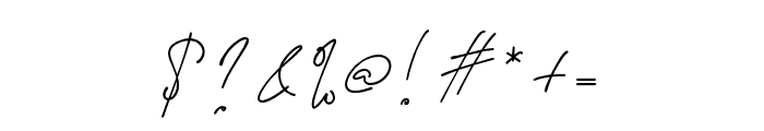 Rumangsa Signature Font OTHER CHARS