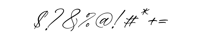 Rumaysa Chambert Italic Font OTHER CHARS