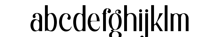 RumitahRegular Font LOWERCASE