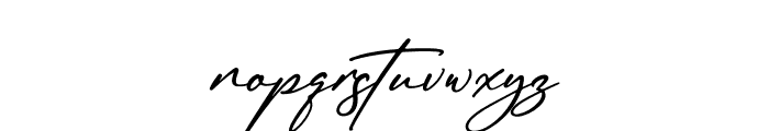 Rundreams Signature Italic Font LOWERCASE