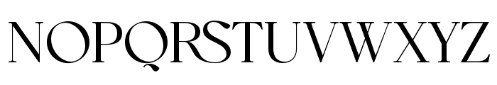 Runtime Regular Font UPPERCASE