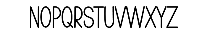 Runtime Font LOWERCASE