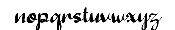 RushBerry Font LOWERCASE