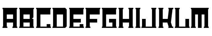 Rusheky Font UPPERCASE