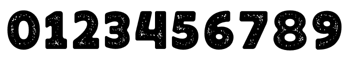 RushenDistressed-Regular Font OTHER CHARS