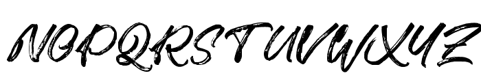 Rushkin Font UPPERCASE