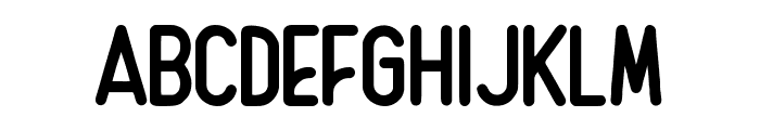 RushmoreRegular Font UPPERCASE